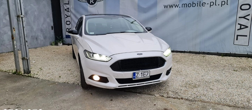 Ford Fusion cena 79900 przebieg: 130750, rok produkcji 2017 z Września małe 781